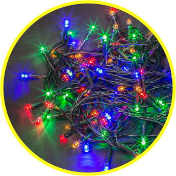 Гирлянда новогодняя светодиодная NAVIGATOR NGF-S01-100RGBY-10-9.5m-230-C8-BL-IP44 Гирлянда новогодняя светодиодная NAVIGATOR NGF-S01-100RGBY-10-9.5m-230-C8-BL-IP44