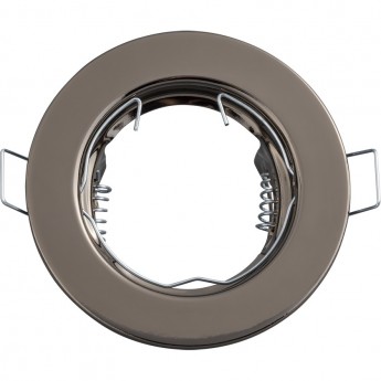 Встраиваемый светильник направленного света NAVIGATOR серии NFS-R1-005-MR16-GU5.3 черный хром Встраиваемый светильник направленного света NAVIGATOR серии NFS-R1-005-MR16-GU5.3 черный хром