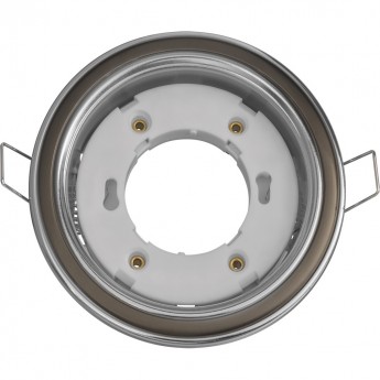 Встраиваемый декоративный светильник NAVIGATOR серии NGX NGX-R10-004-GX53 кольцо, серебро-черный хром Встраиваемый декоративный светильник NAVIGATOR серии NGX NGX-R10-004-GX53 кольцо, серебро-черный хром